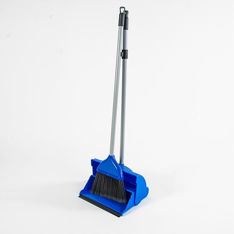 Lobby Dustpan & Brush - BLUE