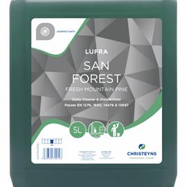 LUFRA SAN FOREST - daily cleaner & disinfectant 5 LITRE