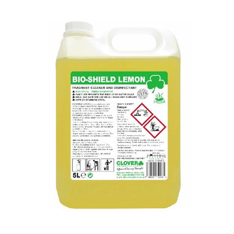 BIO-SHEILD LEMON - Acidic Cleaner & Disinfectant - 5 litre