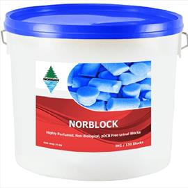 NorBlock Non-pDCB Blue Urinal Blocks 3KG