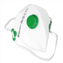 Fold Flat P3 Valved Dust Masks - PACK 20