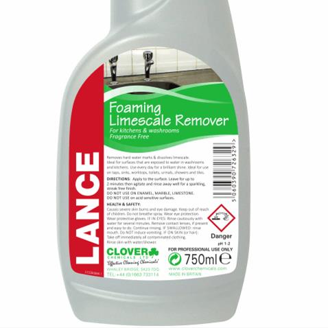 LANCE - Foaming Limescale Remover - 750ml