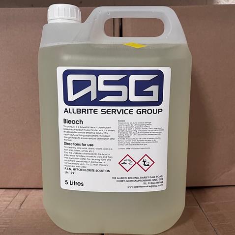 ASG Standard Bleach - 5 litres