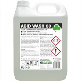 ACID WASH 80 - Extra Strong Acidic Cleaner - 1 litre