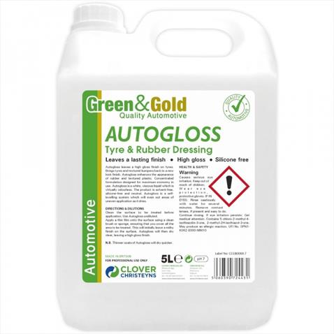 AUTOGLOSS tyre & rubber dressing 5 litres