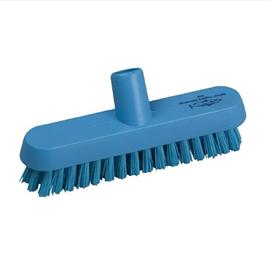 Hill Brush - Professional EXTRA STIFF 230mm Deck Scrub BLUE