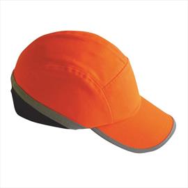 B-Brand safety baseball cap/bump cap OR/BK