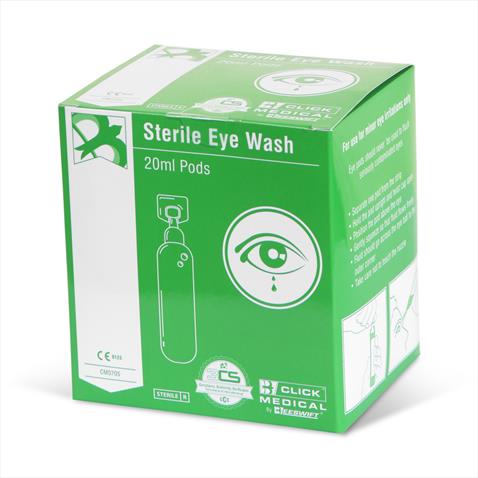 Eyewash pods 25 x 20ml