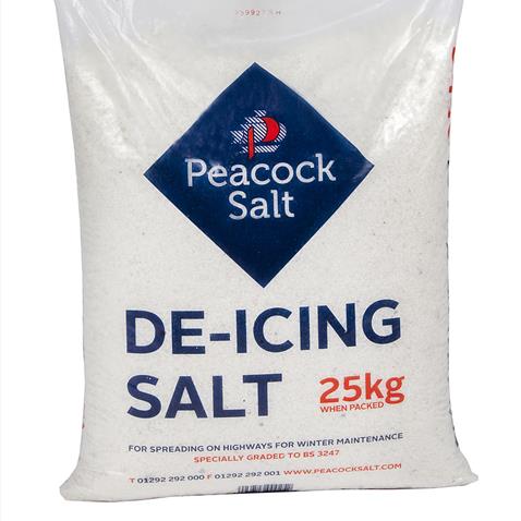 White De-Icing Salt - 25kg