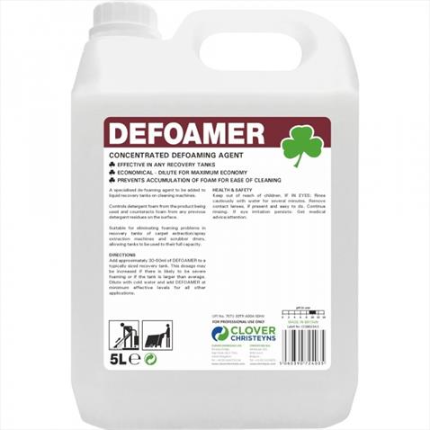 DEFOAMER - concentrated defoaming agent 5 litres