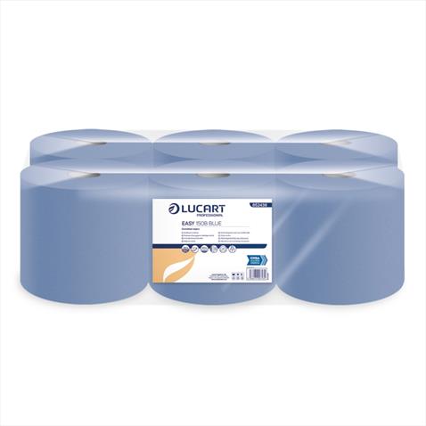 Centrefeed Rolls Embossed - BLUE - CASE 6 - EASY150BE