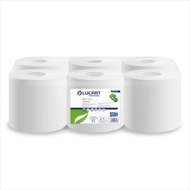 Centrefeed Rolls Embossed - WHITE - CASE 6 - ECO150WE