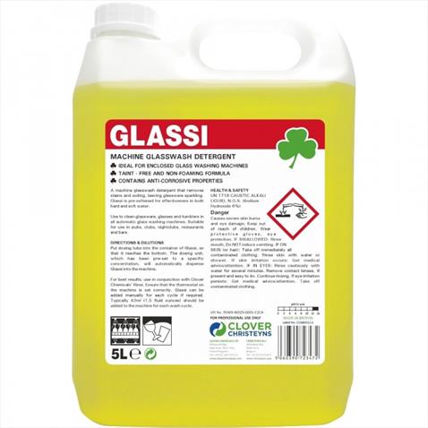 GLASSI - Machine Glasswash Detergent - 5 litres