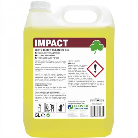 IMPACT high impact lemon floor gel 5 litres