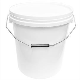 20 Litre Valeters Pail With Lid - White