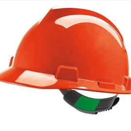 MSA V-Guard Safety helmet - ORANGE