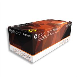 PRO.TECT Orange HD â€“ HD Nitrile Gloves - MEDIUM - Box 100