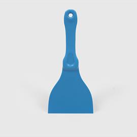 Plastic hand scraper 110mm BLUE