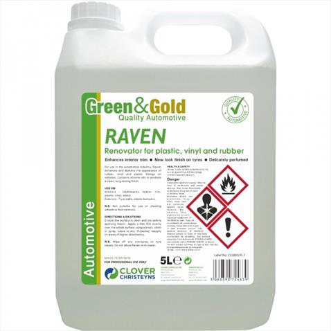 RAVEN - Renovator for plastic, vinyl & rubber 5 Litres