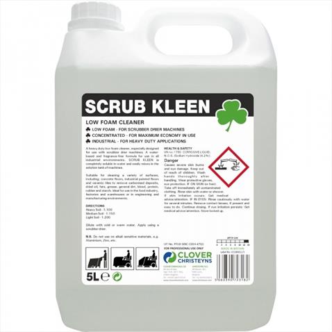 SCRUB KLEEN - Low Foam Cleaner 5 litre