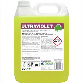 ULTRAVIOLET - perfumed cleaner & disenfectant concentrate 5L